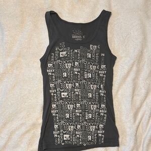 Roxy gray Graphic Tank Top